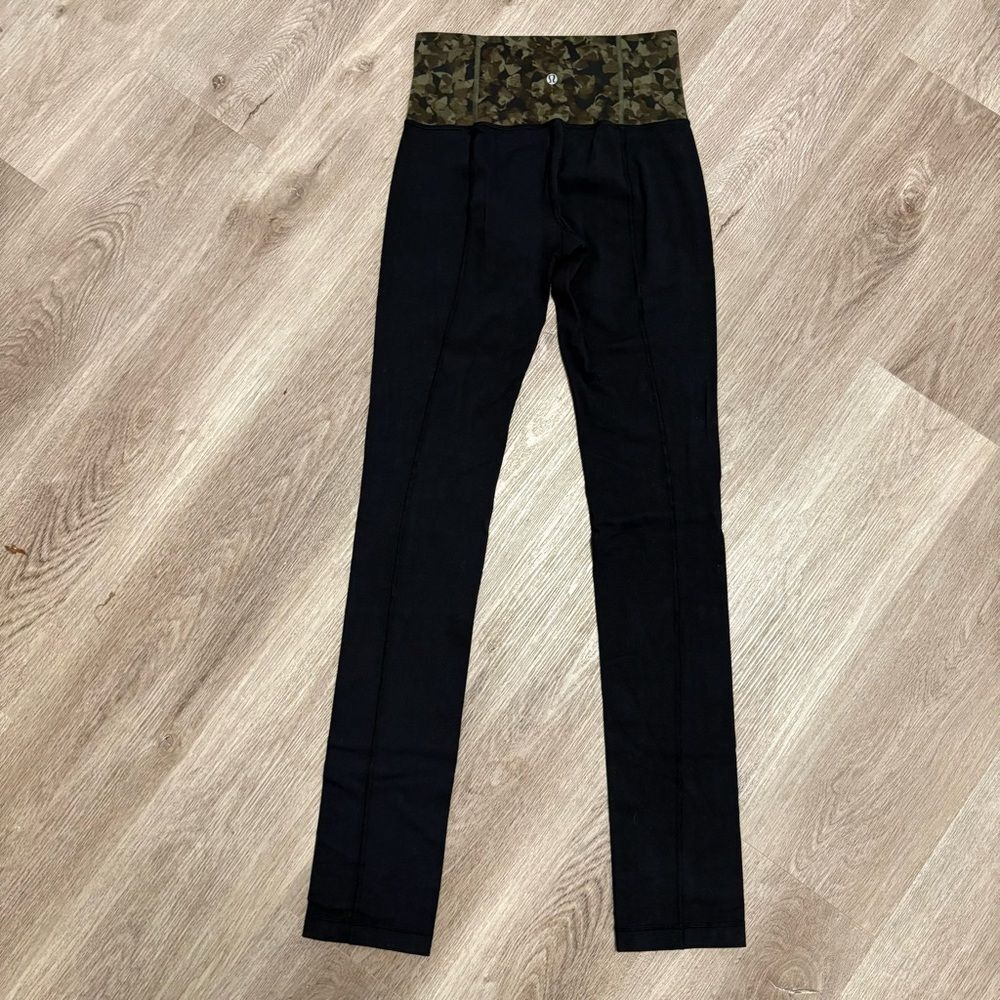 Lululemon Legging Pant Black Camo I3
